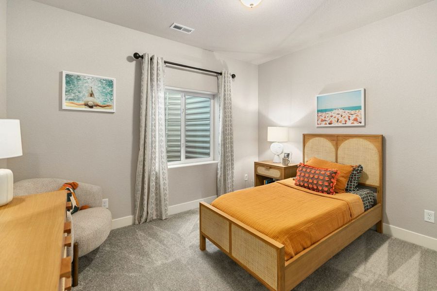 Furnished interior in a model home at Lochbuie Station – Jewel Collection in Lochbuie (Image 30).