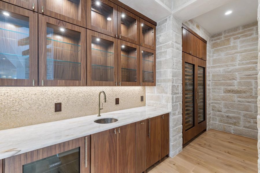 Furnished interior in a model home at Amarra - Barton Creek in Austin (Image 9).