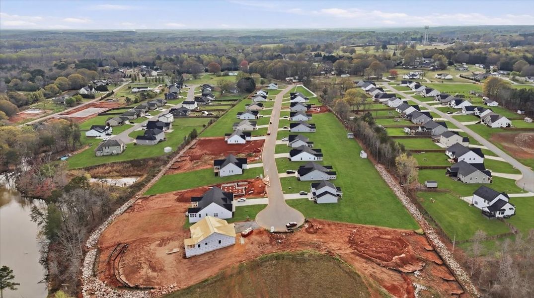 Aerial view of the Ballentine Ridge community in Lyman, SC, showing layout and nearby surroundings (Image 13).