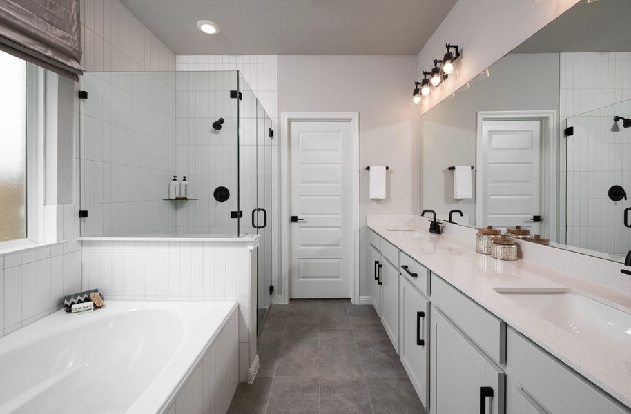 Furnished interior in a model home at La Cima in San Marcos (Image 16). Furnished interior in a model home at La Cima in San Marcos (Image 16).