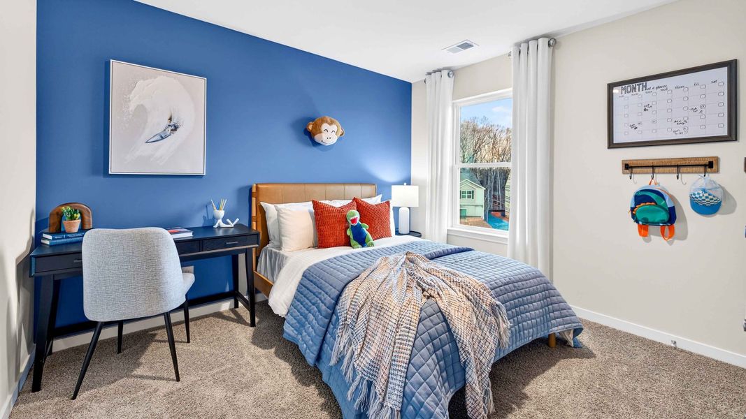 Furnished interior in a model home at Stanton in Richburg (Image 24).