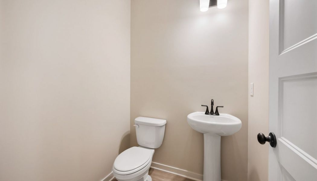 Furnished interior in a model home at Garland Meadows in Cartersville (Image 21).