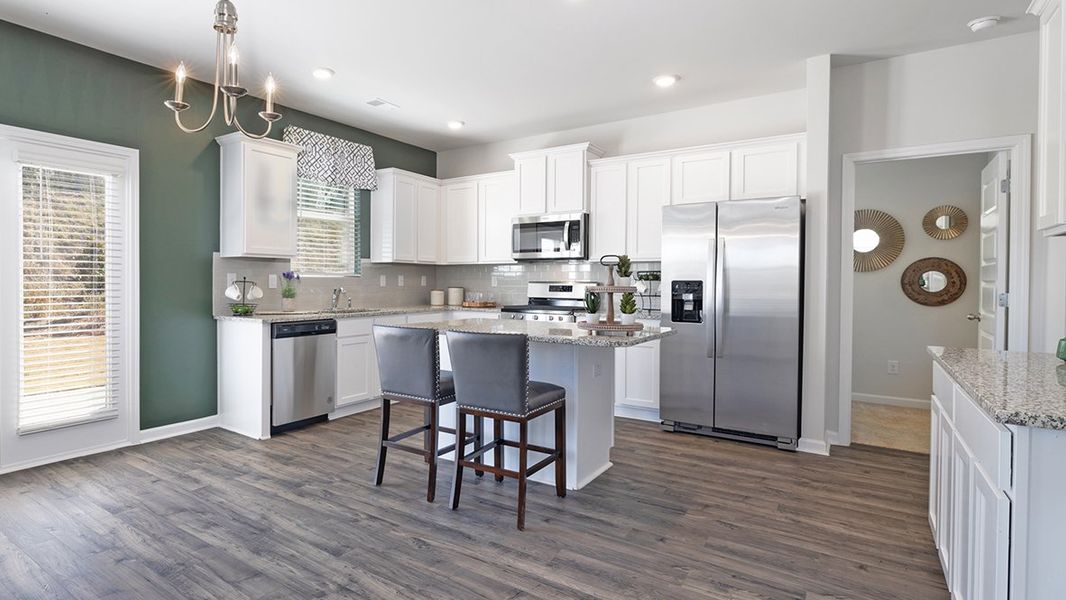 Furnished interior in a model home at Estates at Deer Hollow in Grovetown (Image 5).