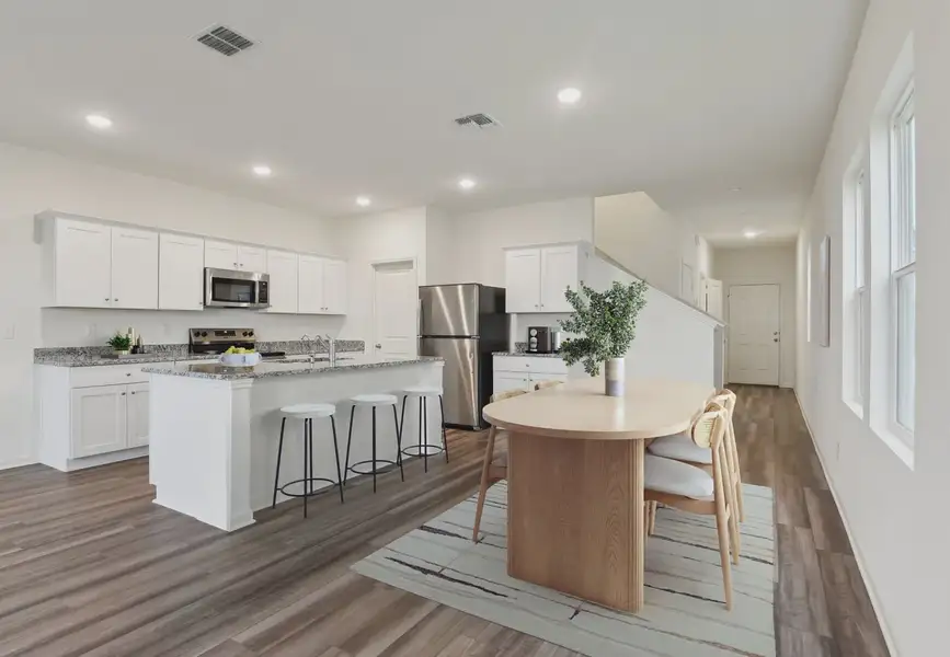 Furnished interior in a model home at Pinckney Place in North Charleston (Image 4).