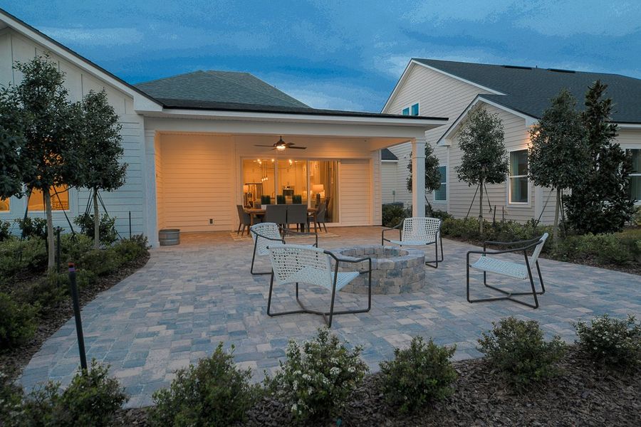 Exterior details of a home in Heritage Trace in Nocatee, Ponte Vedra (Image 18). Exterior details of a home in Heritage Trace in Nocatee, Ponte Vedra (Image 18).