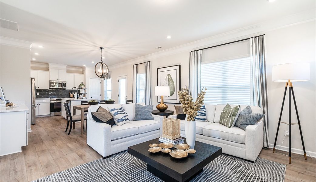 The Benson II Living Area