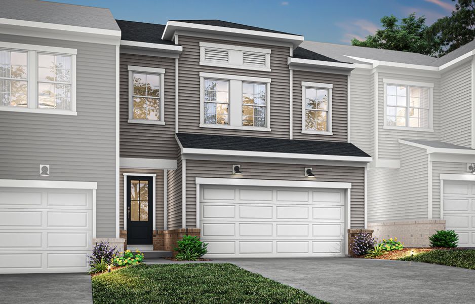 Front exterior of a home in the Millstone community, located in Cramerton, NC (Image 7).