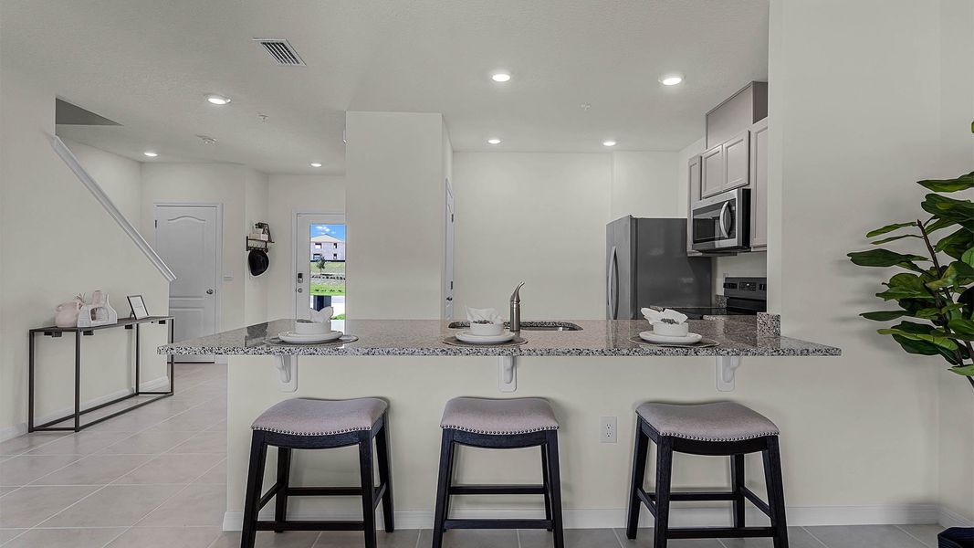 Furnished interior in a model home at Oak Pointe in Apopka (Image 24). Furnished interior in a model home at Oak Pointe in Apopka (Image 24).