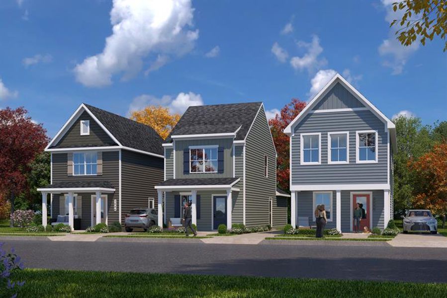 Front exterior of a home in the Royal Oaks Cottages community, located in Hardeeville, SC (Image 5). Front exterior of a home in the Royal Oaks Cottages community, located in Hardeeville, SC (Image 5).