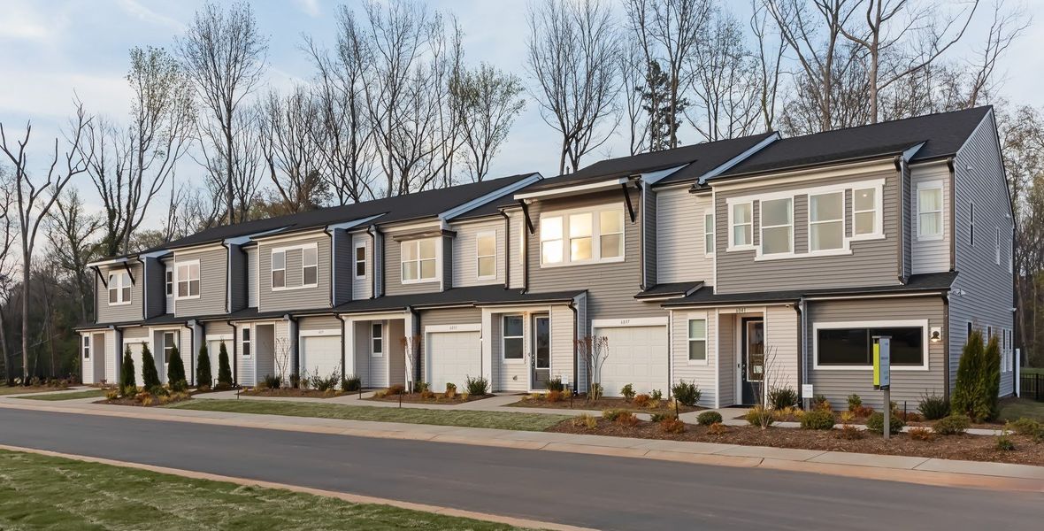 Front exterior of a home in the Fifteen 15 Cannon community, located in Charlotte, NC (Image 2). Front exterior of a home in the Fifteen 15 Cannon community, located in Charlotte, NC (Image 2).