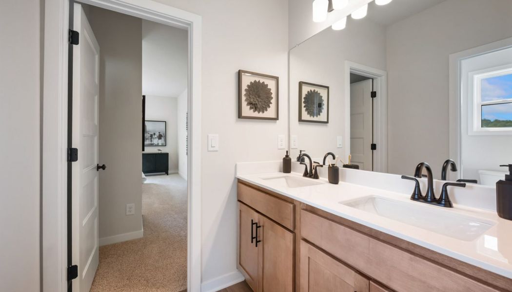 Furnished interior in a model home at Ponderosa Farms Manor in Gainesville (Image 46). Furnished interior in a model home at Ponderosa Farms Manor in Gainesville (Image 46).
