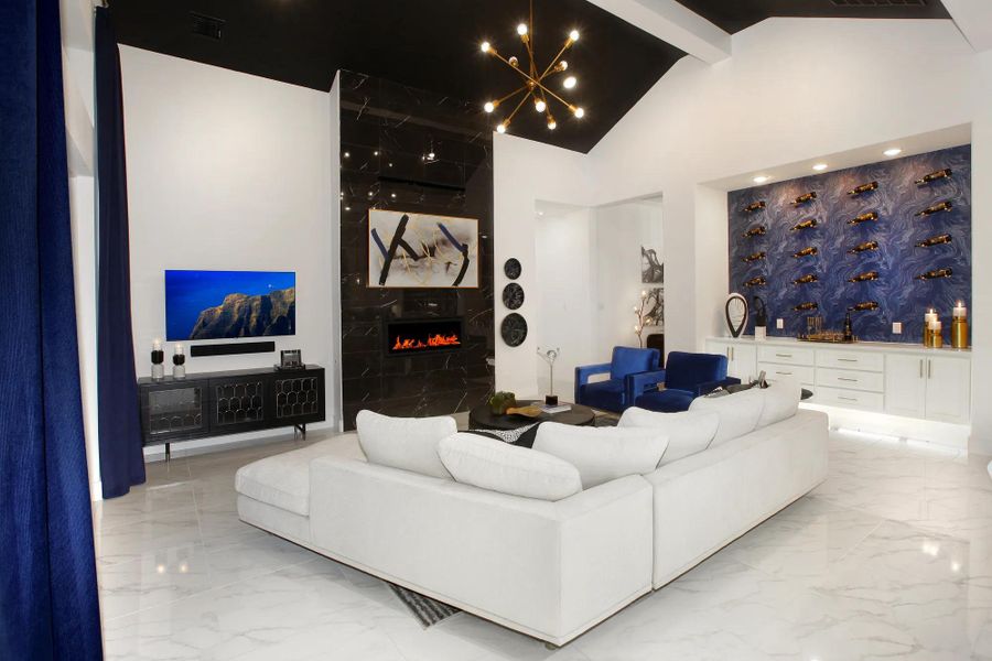 The Lauren II Family Room The Lauren II Family Room