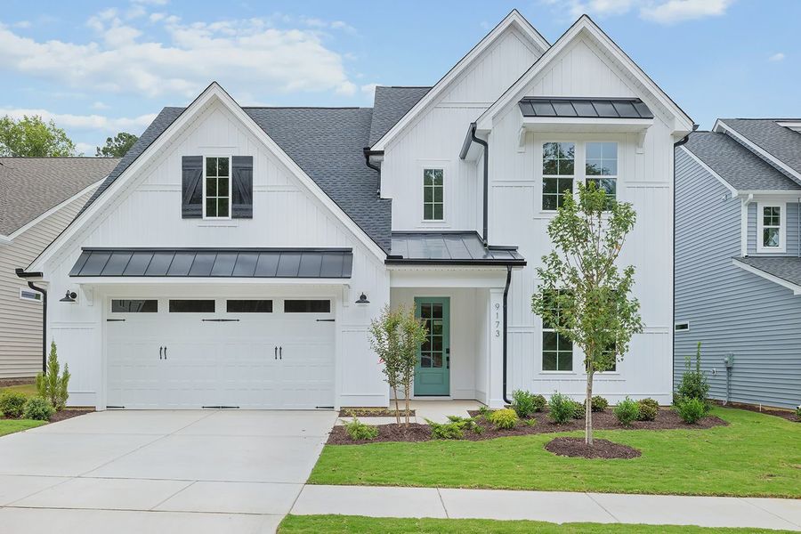 Front exterior of a home in the Kennebec Crossing community, located in Angier, NC (Image 45).