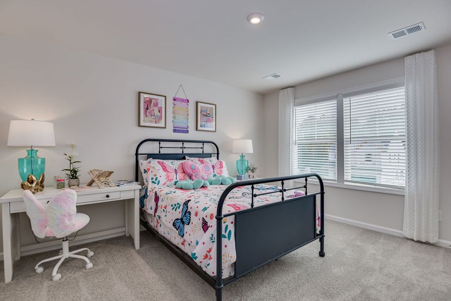 Furnished interior in a model home at Boykin Hills in Chapin (Image 14).
