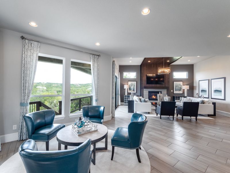 Furnished interior in a model home at Arcadia in Brentwood (Image 5). Furnished interior in a model home at Arcadia in Brentwood (Image 5).