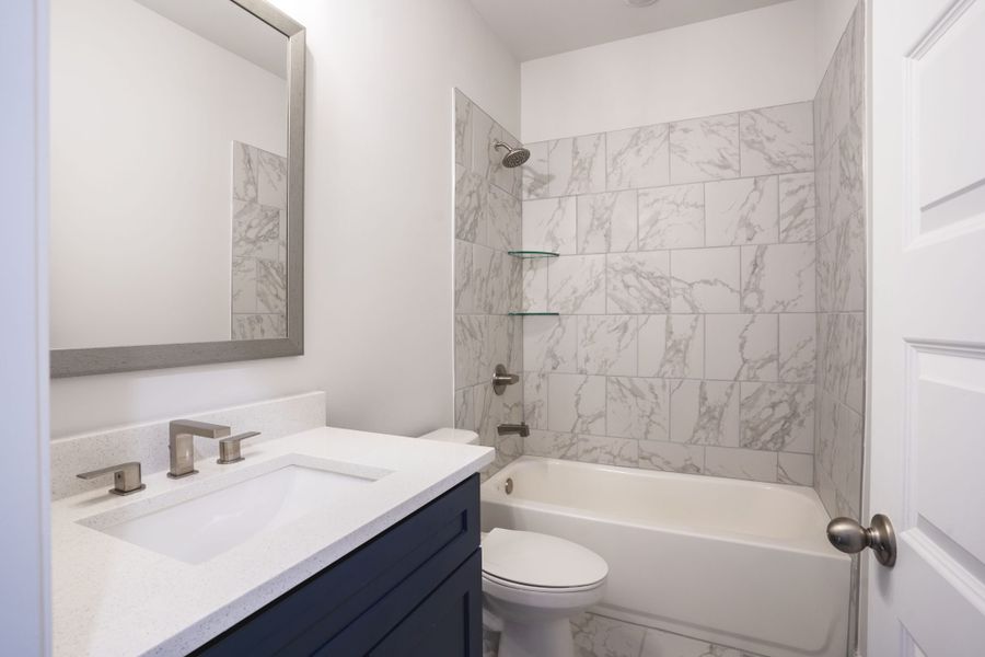 Furnished interior in a model home at Town Center Overlook in Norcross (Image 5). Furnished interior in a model home at Town Center Overlook in Norcross (Image 5).