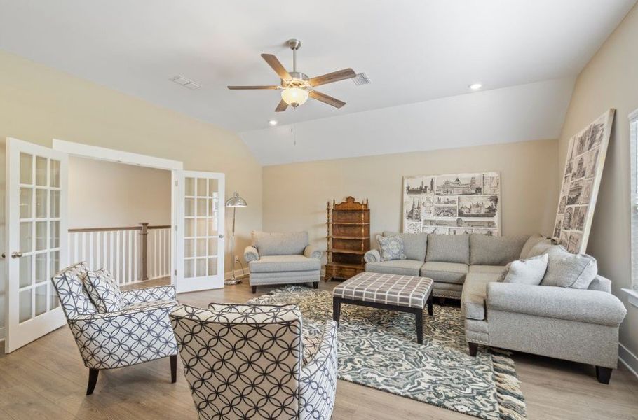 Furnished interior in a model home at Brewer Point in Murfreesboro (Image 23). Furnished interior in a model home at Brewer Point in Murfreesboro (Image 23).