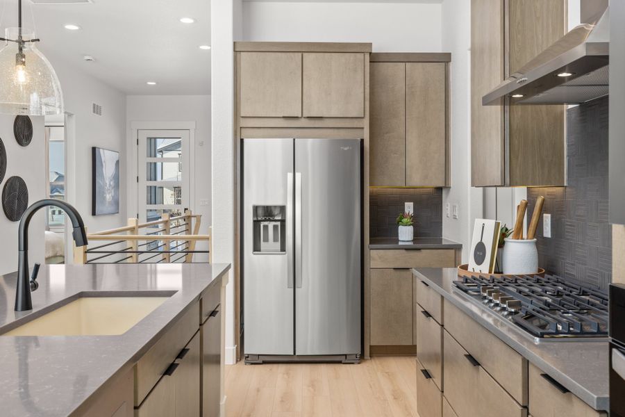 RainDance 60s Plan C417 Kitchen by American Legend Homes