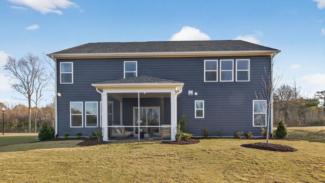 Exterior details of a home in The Grove at Winston Pointe, Clayton (Image 16).
