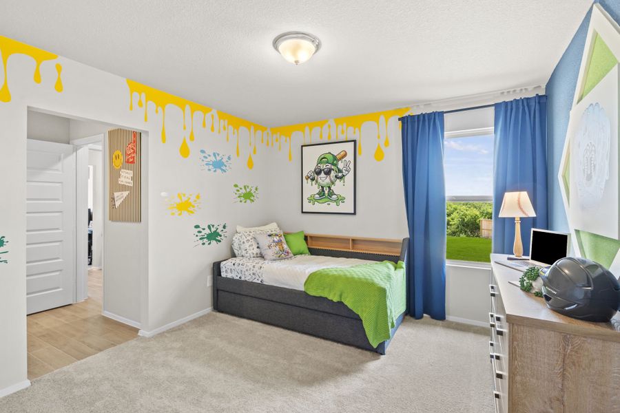 Furnished interior in a model home at Azalea in Pattison (Image 26). Furnished interior in a model home at Azalea in Pattison (Image 26).