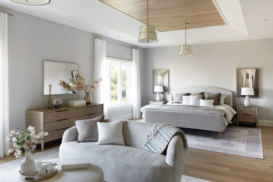 Furnished interior in a model home at Palma Del Lago in Miami Lakes (Image 4).