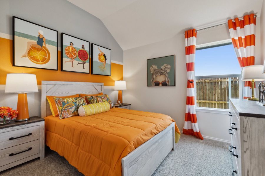 Furnished interior in a model home at Summer Crest in Fort Worth (Image 36).