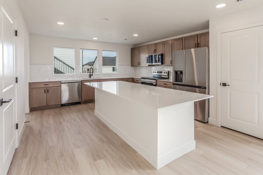 Furnished interior in a model home at Bloom in Fort Collins (Image 32).