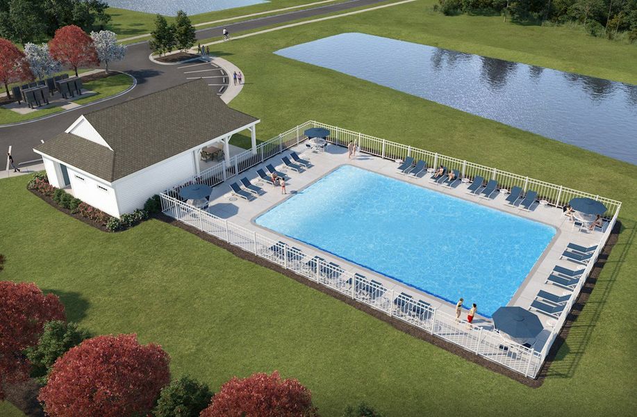 Future pool and cabana Future pool and cabana