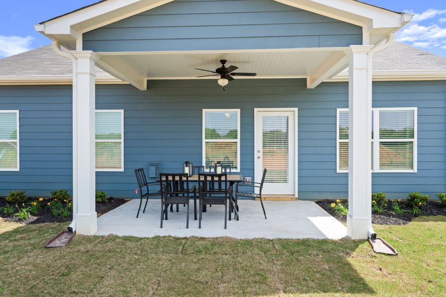 The Bradley Covered Patio