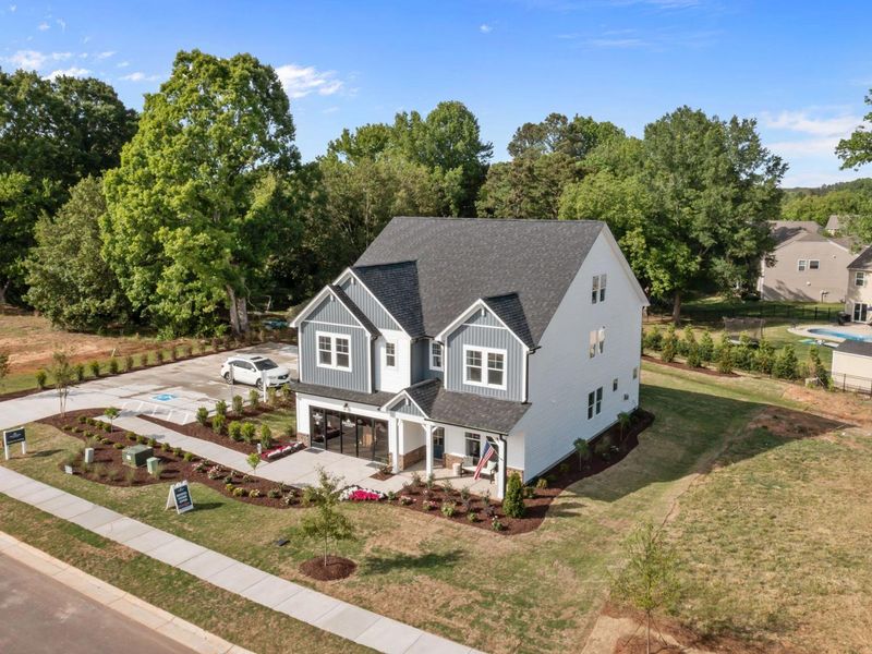 Front exterior of a home in the Windgate community, located in Mooresville, NC (Image 2). Front exterior of a home in the Windgate community, located in Mooresville, NC (Image 2).