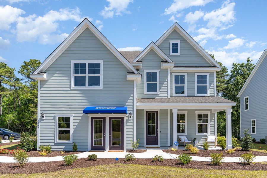 Front exterior of a home in the Waterbridge community, located in Myrtle Beach, SC (Image 34).
