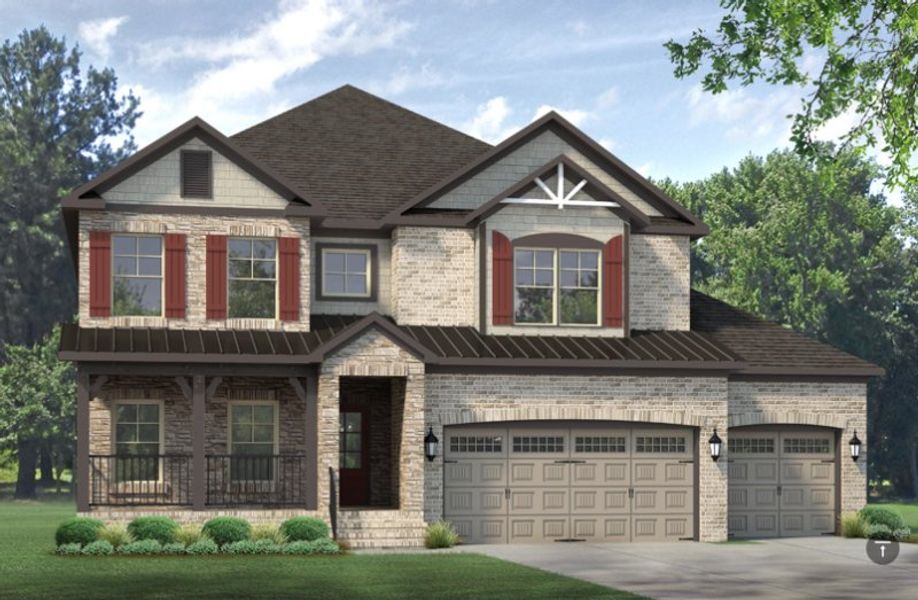 Front exterior of a home in the Preserve at Carriage Cove community, located in Oak Ridge, NC (Image 10). Front exterior of a home in the Preserve at Carriage Cove community, located in Oak Ridge, NC (Image 10).
