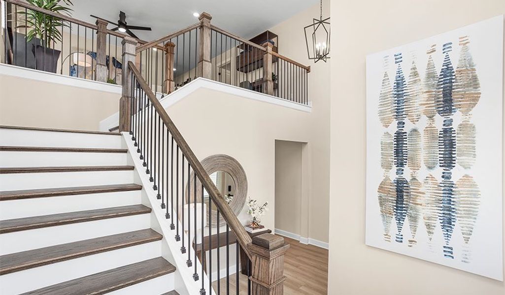 Furnished interior in a model home at Lynwood Station in Mount Juliet (Image 16). Furnished interior in a model home at Lynwood Station in Mount Juliet (Image 16).