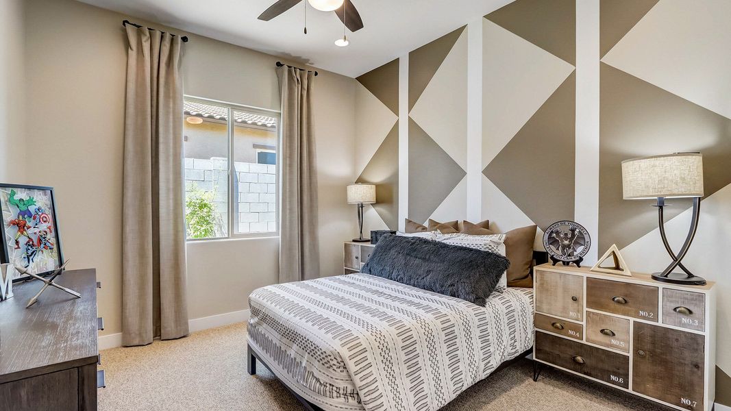 Furnished interior in a model home at Canyon Views - Hacienda in Litchfield Park (Image 21).