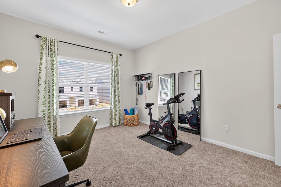Furnished interior in a model home at Glendale Towns in Conyers (Image 118). Furnished interior in a model home at Glendale Towns in Conyers (Image 118).