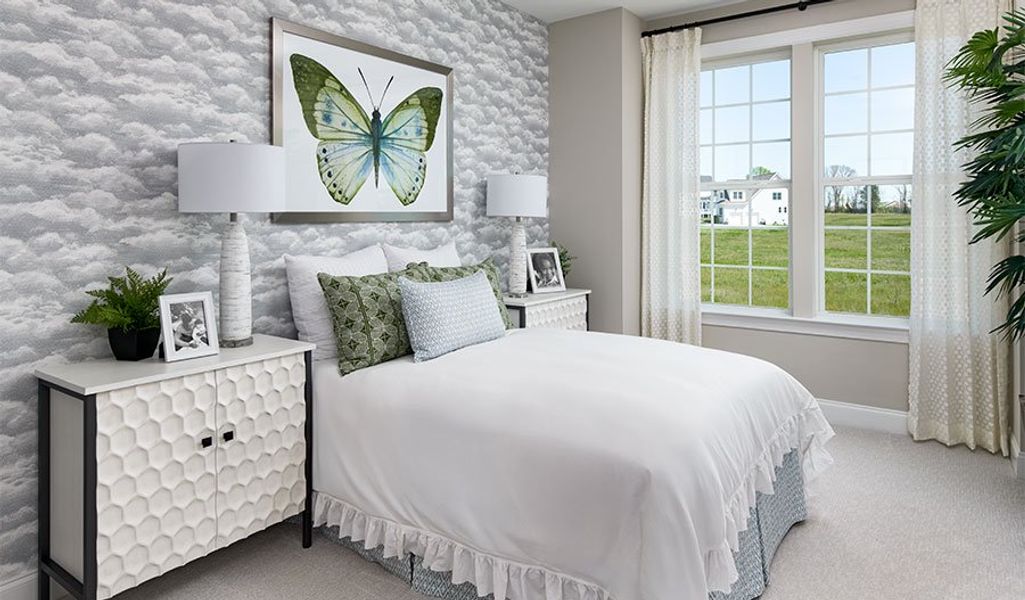 Furnished interior in a model home at August Park in Spring Hill (Image 34).