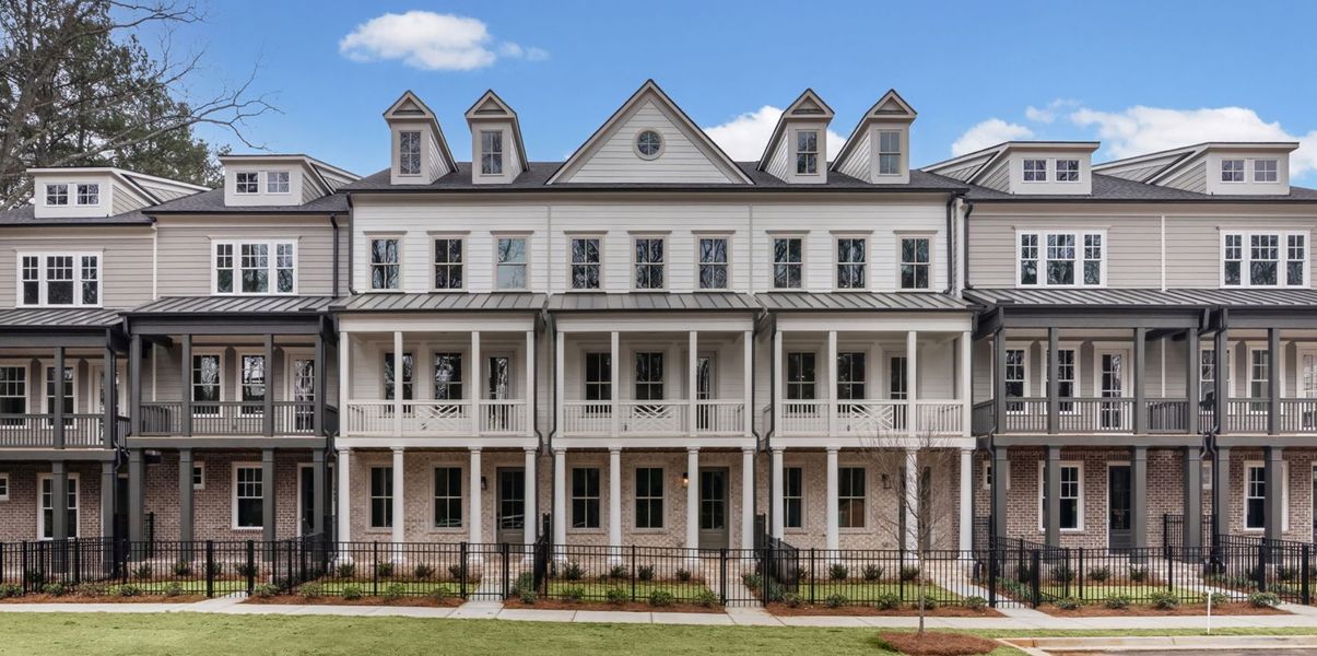 Front exterior of a home in the Devin's Shire community, located in Kennesaw, GA (Image 4).