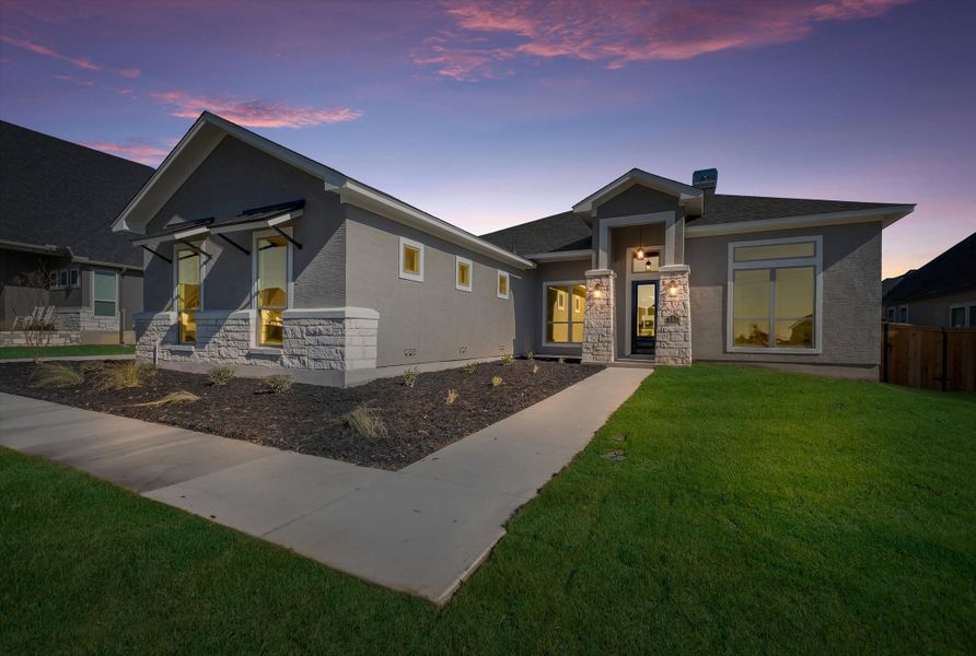 Exterior details of a home in Harvest Hills, Marion (Image 4).