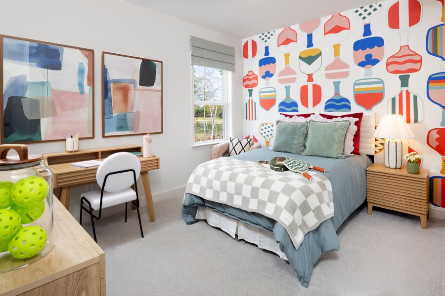 Furnished interior in a model home at Hardy Pond in Rock Hill (Image 13).