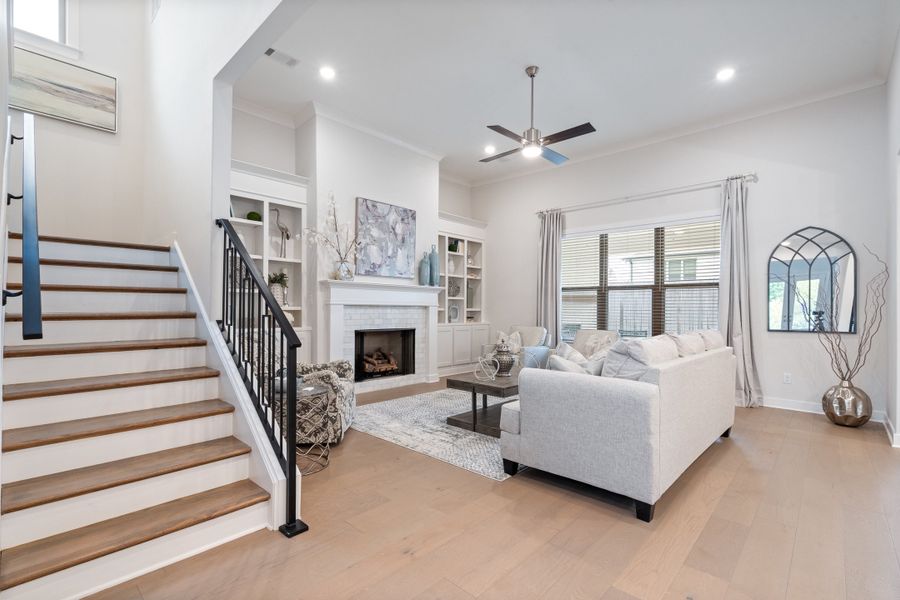 Furnished interior in a model home at White Oak in Arlington (Image 8). Furnished interior in a model home at White Oak in Arlington (Image 8).