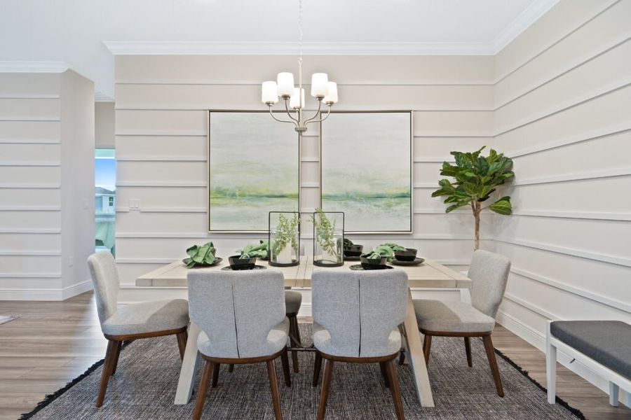 Furnished interior in a model home at Port St Lucie in Port St. Lucie (Image 5). Furnished interior in a model home at Port St Lucie in Port St. Lucie (Image 5).