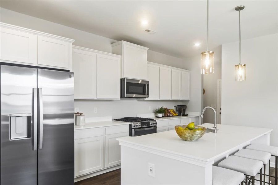 Furnished interior in a model home at Green Tree Place in Anderson (Image 9).