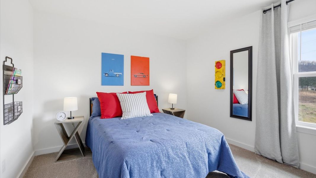 Furnished interior in a model home at Belhaven in Knoxville (Image 32).