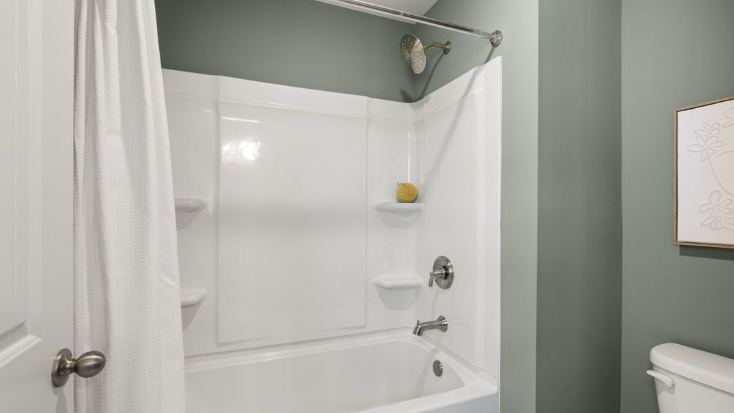 Furnished interior in a model home at Hamptons at Riverwood East in Dallas (Image 33).