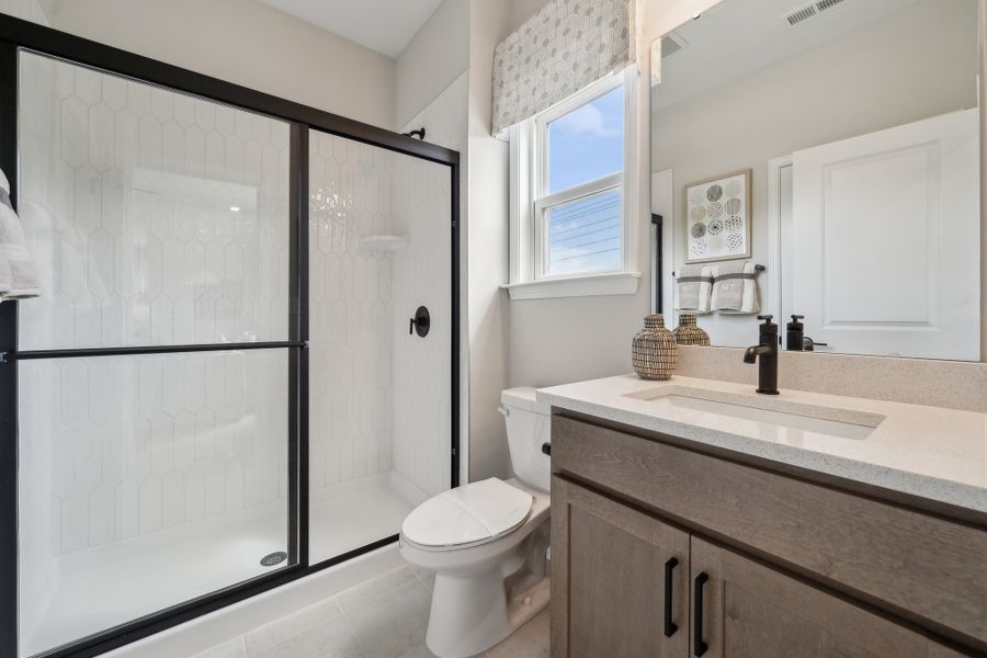 Furnished interior in a model home at Tramore in Harrisburg (Image 26).