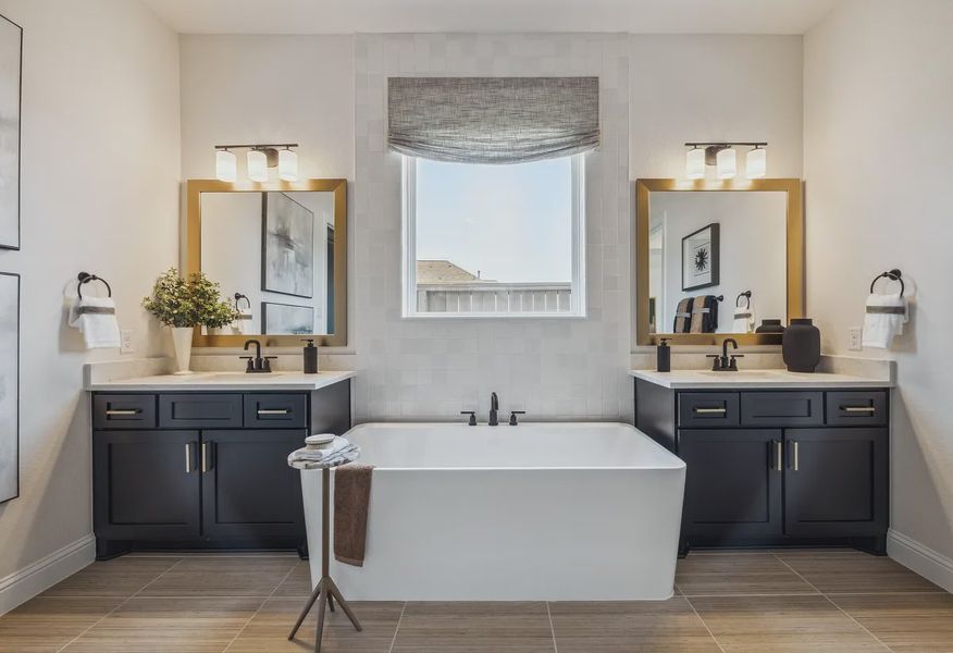 Plan 5042 model primary bath - 9 of 11 Plan 5042 model primary bath - 9 of 11