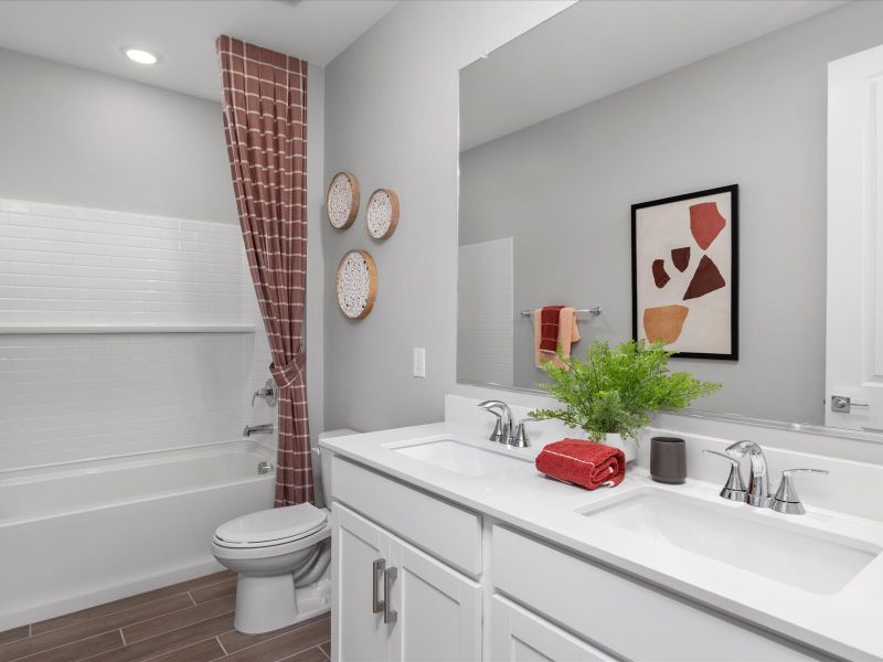 Welcome to the Bailey floorplan modeled at Paloma Creek in Surprise, AZ.