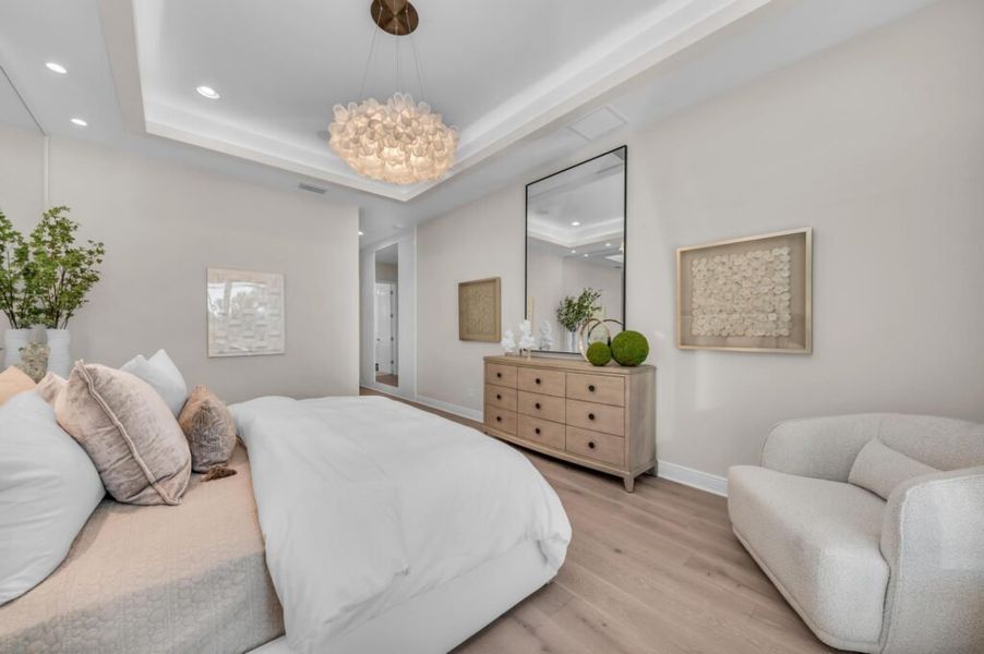 Furnished interior in a model home at Artisan at Watercolor Place in Bradenton (Image 205).