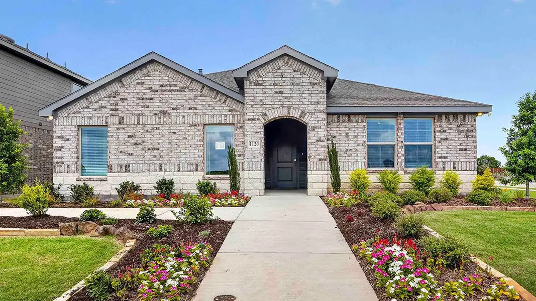 Front exterior of a home in the Crane Crossing community, located in Crandall, TX (Image 2). Front exterior of a home in the Crane Crossing community, located in Crandall, TX (Image 2).