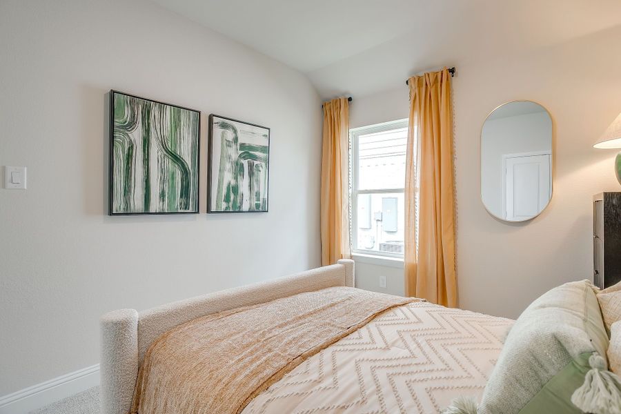 Furnished interior in a model home at Creekside in Royse City (Image 88).